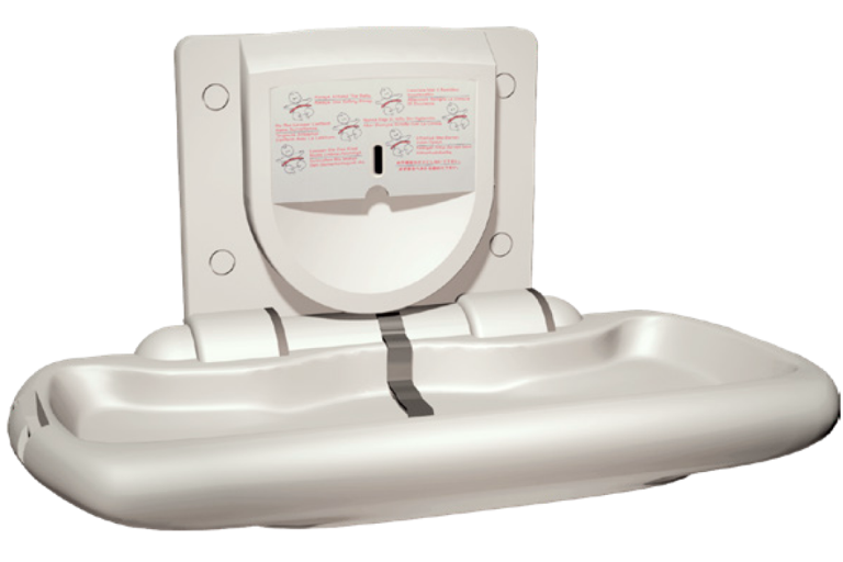 ASI 9012 - Baby Changing Station - Surface Mounted
