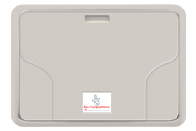 ASI 9014 - Baby Changing Station - Horizontal Mounted - Image 2