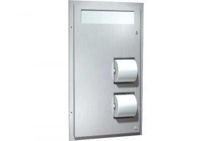 ASI 0484 - Seat Cover and Toilet Tissue Dispenser