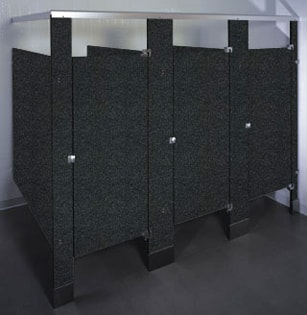 Phenolic Black Core bathroom stalls 