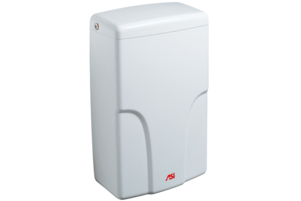 Turbo Hand Drier ASI 0196 Hand Dryer - Turbo Pro High Speed - WHITE Finish