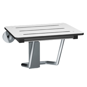ASI 8203 - Compact Folding Shower Seat - Solid Phenolic